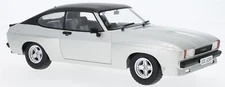 Model Car Group MCG 1:18 Scale Ford Capri MK II X-Pack Silver/Matte Black RHD