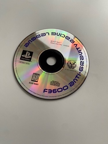 Wipeout F3600 Anti-Gravity Racing League PlayStation PS1 Disc ONLY - Picture 1 of 2