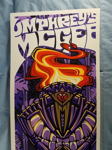 December 12-31-05 2005 Umphrey's McGee JEFF WOOD Print Poster Chicago Aragon - Picture 3 of 4