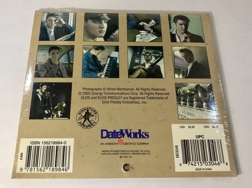 Elvis Presley Kalender versiegelt 2003 mit handkolorierten Fotos von 1956 - Bild 7 von 10