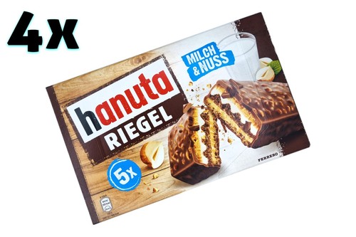 20x HANUTA chocolate wafer waffle bars 🍫 from Germany ✈ TRACKED SHIPPING - Picture 2 of 3