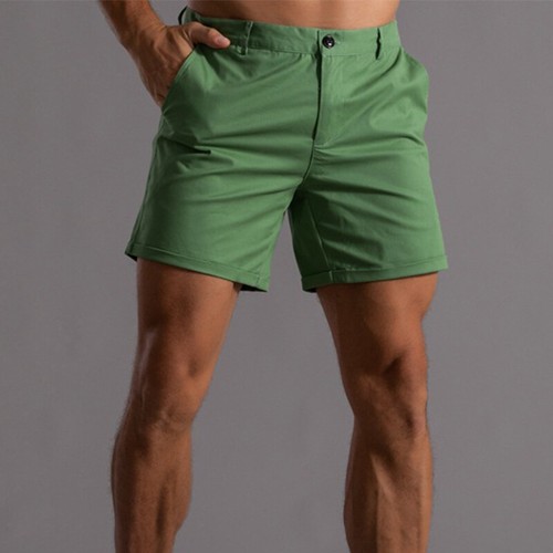 Men's Pure Cotton Shorts 3/4 Pants Beach Pants Quarter Pants Casual Shorts - Bild 29 von 29