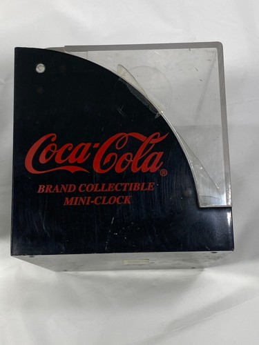 Coca Cola Brand Polar Bear Mini-Clock Collectibles, Lot of 2, New - Picture 4 of 7