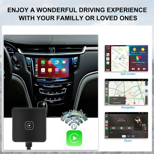 Dongle Carplay Inalámbrico Android Auto Plug and Play Cableado a Inalámbrico Adaptador Coche - Imagen 10 de 17