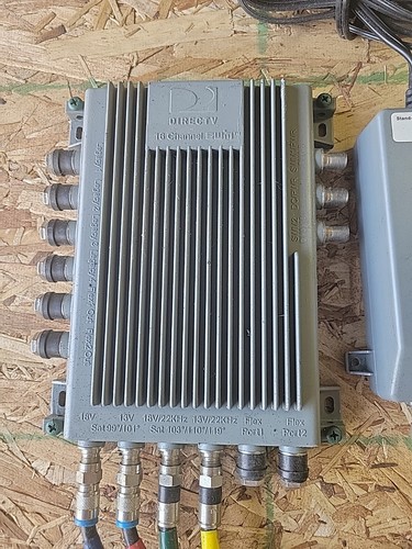 DirecTV SWM 16 16-Channel Single Wire Multiswitch w/PI29R1-03 Power Inserter - Picture 3 of 7