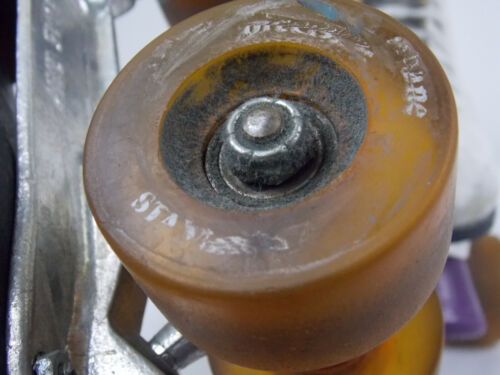 Vintage Roller Skates Sure Grip Super X 4L Womens Sz 8 USA QUAD ROLLER DERBY - Picture 6 of 9
