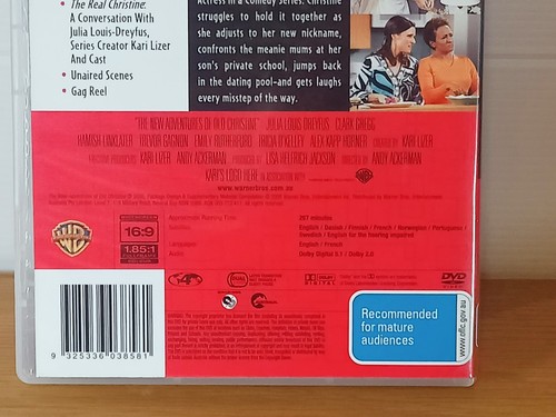 The New Adventures of Old Christine Season 1 Region 4 DVD 2 Disc Set Comedy 13ep - Picture 4 of 8