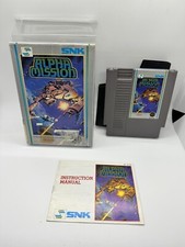 Alpha Mission (Nintendo Entertainment System, 1987) NES Complete CIB