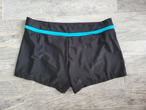 Traje de baño ZeroXposur Tankini para mujer XL azul corredor espalda sin mangas y niño corto nuevo con etiquetas - Imagen 7 de 9