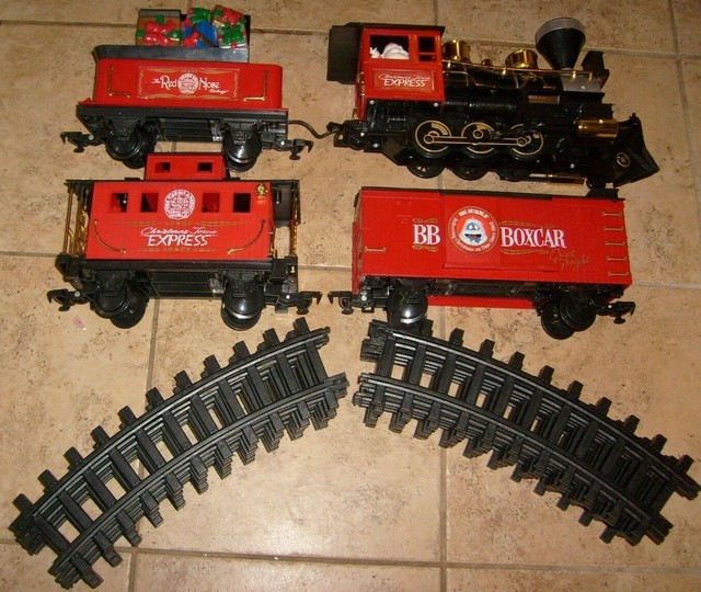 christmas town express train set
