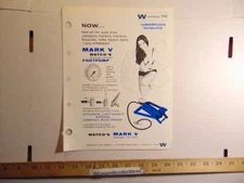 Vintage Watco Remarkable Footpump Catalog 766 Watervliet Tool Co Albany NY