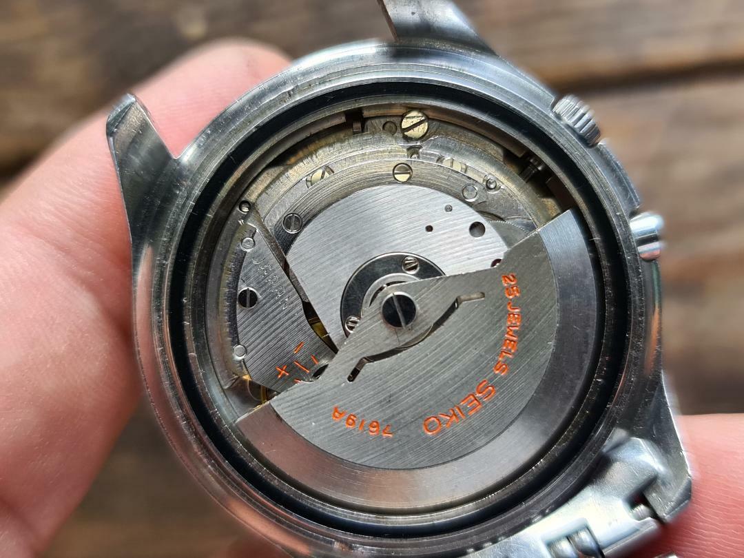 VINTAGE SEIKO 7619-7010 SPORTSMATIC 5 DELUXE DIASHOCK 25
