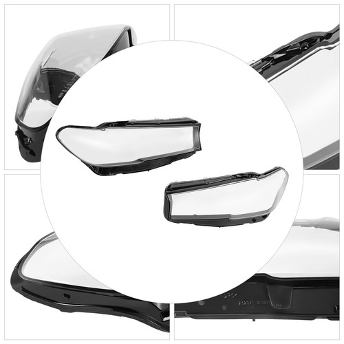 Pair Headlight Lens Covers For 20-21 BMW 5 Series G30 / 19-22 BMW 520i/530i/540i - Picture 6 of 18