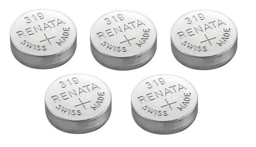 Reloj Renata Único Batería Hecho en Suiza 319 o SR 527 SW 1.55 V Envío Rápido - Imagen 5 de 7