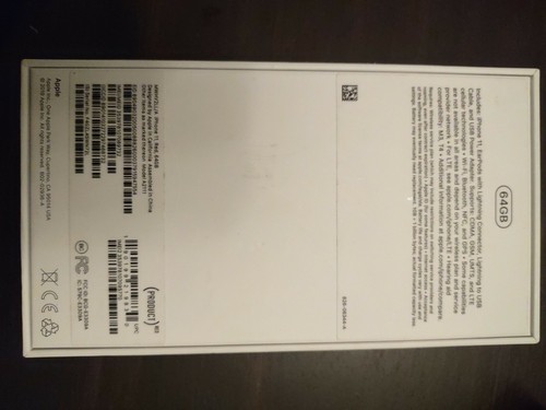 EMPTY BOX Apple iPhone 11 (PRODUCT)RED - 64GB (AT&T) A2111 (CDMA + GSM) - 第 2/2 張圖片