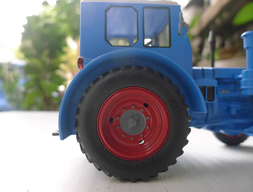 1:32 Schuco IFA Pionier blau _32 Tractor Farm Construction Machine Resin Model - Picture 12 of 14