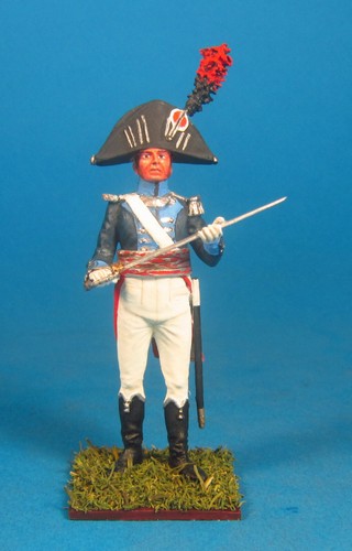 Unassembled Leib regiment of Hesse-Darmstadt, White Metal 60 mm 1/30 Figure kit - Picture 3 of 14