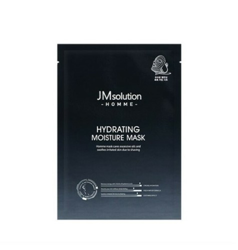JM Solution Homme Hydrating Moisture Mask 30ml x 10 Sheets/For Men - Picture 2 of 3