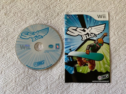 SSX Blur Nintendo Wii - NTSC-U/C USA Immaculate CIB with Natural Disc - Tracked - Picture 7 of 7