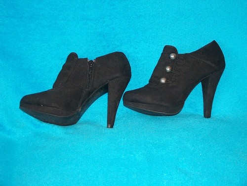 Damen-Schuhe - Absatz-Schuhe - schwarz - Gr. 36 - Bild 3 von 3