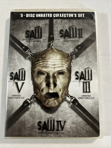 Saw: 5-Disc Unrated Collector's Set (5 Disc DVD Set)