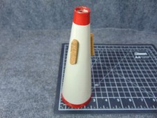 Humes  Berg Stonelined Trumpet Straight Mute Fiber Red  White Made in USA