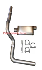 Fits 99-13 Chevrolet Silverado 4.8 Mandrel Bent Exhaust w/ 14" MaxFlow