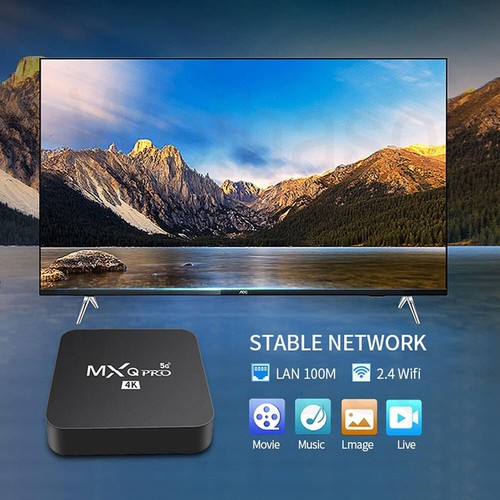 WIFI TV Box 4K HD Android 2GB+16GB Quad Core Smart Media Player Full Kit - Picture 5 of 12