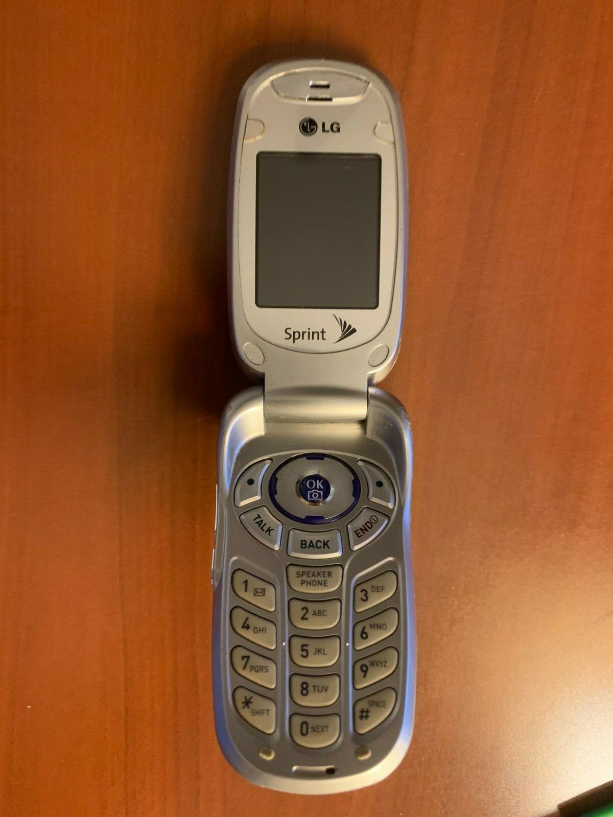 LG PM-225 Silver Sprint Cellular Phone for Parts Only
