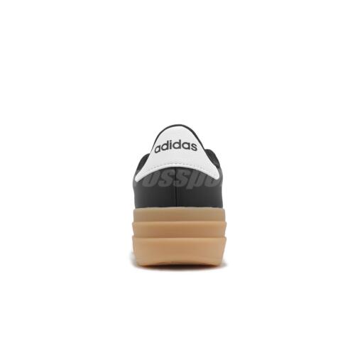 Adidas VL Court Bold Negro Blanco Goma Mujer Plataforma Zapatos Informales IH3081 - Imagen 4 de 8