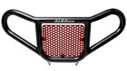 TRX 450R 400EX   Front Bumper   Red and Black Screen    Alba Racing    218 R2 BR