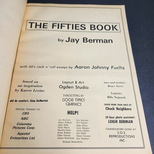 The Fifties Book By Jay Berman 1974 Berkley Medallion Publishing Paperback - Picture 4 of 7