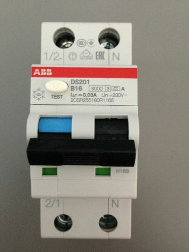 ABB Sicherung FI Schalter Sicherungsautomat Leitungsschutzschalter 1/3pol wählb. - Bild 48 von 55