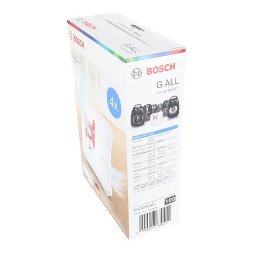 Bolsa de vacío Bosch Megaair Super Tex tipo G TODAS grande 5 litros de capacidad x4 4 - Imagen 4 de 12