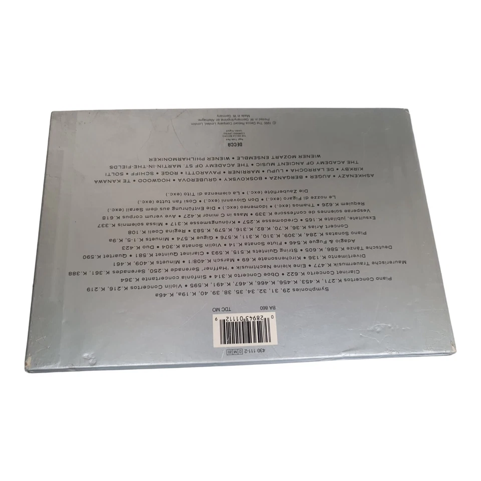 Mozart Almanac Decca CD Collection Complete 1-20 I-XX Foto 4 de 4