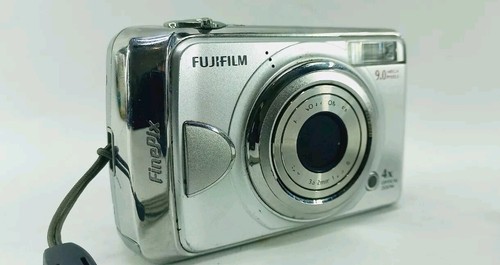 FujiFilm FinePix A920 Silver Compact Digital Camera 9.0MP Tested Working Case - Picture 4 of 16