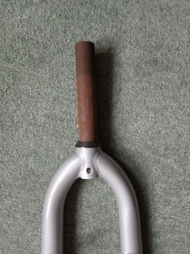 Nuevas horquillas rígidas de acero para bicicleta de 20" para niños, 1" x 132 mm roscado eje en V freno eje 10 mm - Imagen 14 de 19