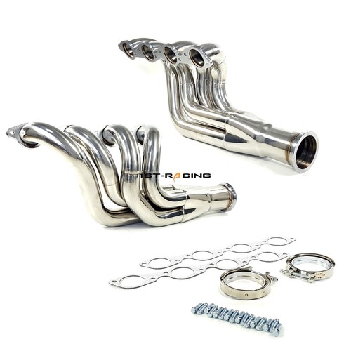 Exhaust Header For Big Block Chevy Chevelle Camaro Impala 396 427 454 507 572 V8 - Foto 5 di 5