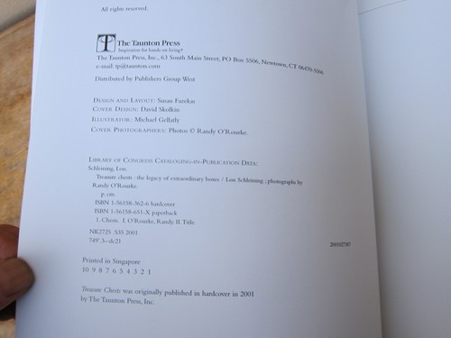 TREASURE  CHEST : LEGACY OF EXTRAORDINARY BOXES By Lon Schleining  - Bild 5 von 9