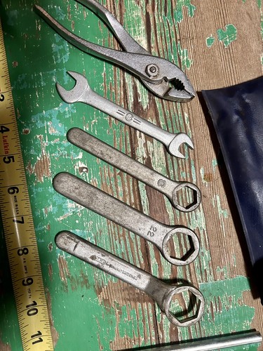 Vintage HM RK Tool Kit Pliers Wrenches Pouch (Read Description) - Picture 5 of 7