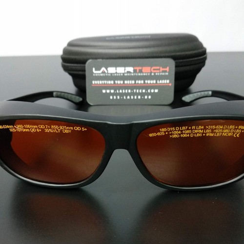 LASERSICHERHEITSBRILLE | LASERBRILLE | Q-SCHALTER LASER 532nm & 1064nm - Fitover - Bild 2 von 6