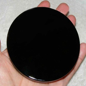 1pc-3-9-039-039-100mm-Black-Obsidian-Scrying-Mirror-Crystal-Gemstone-Mineral-Specimens