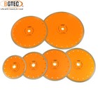 7-9 inch Diamond Turbo Saw Blade X-Meah Cutting Disc Cut Porcelain Ceramic Tile
