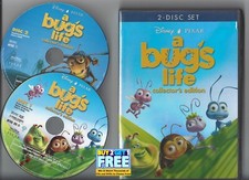 A Bug’s Life (DVD, 1998) Disney Pixar Dave Foley Disc & Cover Art Only