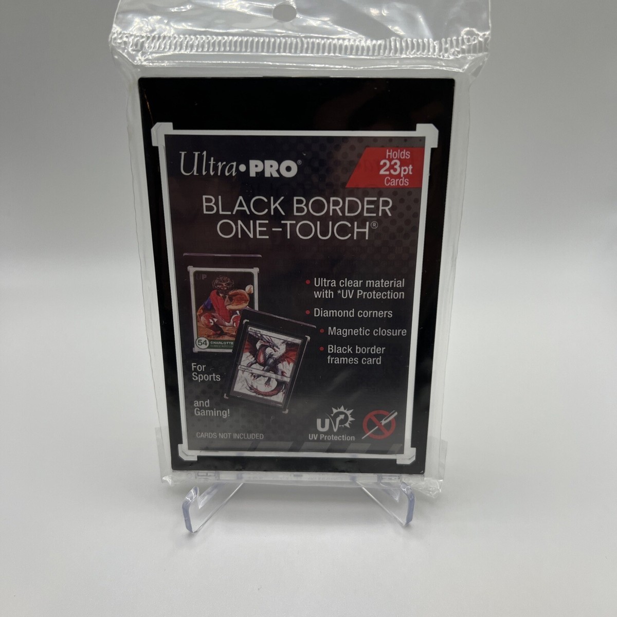 UltraPRO BLACK BORDER ONE-TOUCH23pt 100個 Ultra Pro One-Touch Magnetic Card Holder BLACK BORDER 23pt