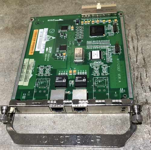 HP JD548A MSR 2-Port GIG-T MIM Module H3C P/N 0231A54M RT-MIM-2GBE-H3 - Picture 2 of 3