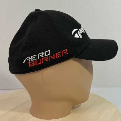New Era Taylor Made Baseball Cap Black Aero Burner R15 Golf Hat Size Small-Med. - Picture 5 of 13