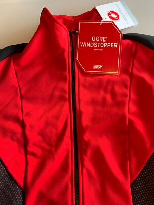 Castelli Mortirolo 3 Winter Jacket Women Wind Stopper Red