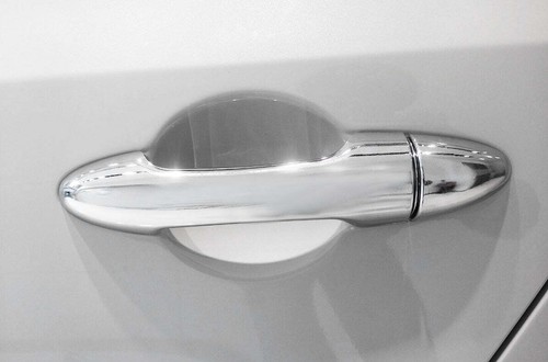 Auto Clover Chrome Exterior Door Handle Cover Trim Set for Kia Picanto 2017+ - Picture 3 of 9