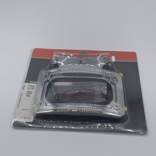 Vintage Genuine Harley Davidson Curved License Plate Frame 2011 679D1 L@@K - Picture 2 of 11